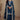 Ingenious Sangeet Wear Blue Color Chinon Fabric Readymade Palazzo Suit