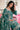 Premium Chinon Floral Embroidery Palazzo Salwar Kameez In Teal Color