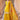 Embroidered Chinon Silk Mustard Readymade Sharara Salwar Suit For Festive Wear