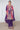 Eugeniya Belousova Charming Pink Color Chinon Fabric Palazzo Suit