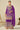 Chinon Embroidered Purple Designer Readymade Palazzo Salwar Kameez
