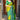 Blazing Green Color Bandhani Style Printed Art Silk Saree