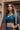 Viscose Embroidered Teal Sangeet Wear Lehenga Choli