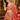 Embroidered Rust Tissue Lehenga Choli For Sangeet Function