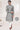 Vibrant Grey Color Jacquard Fabric Kurta Pyjama For Function