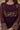 Women's Georgette Wine Embroidered Work Anarkali Gown With Dupatta