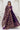 Party Wear Embroidered Georgette Purple Anarkali Gown With Dupatta