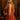 Vibrant Rust Mul Cotton Hand Work Designer Gown For Women