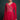 Ingenious Fancy Work Red Color Georgette Fabric Readymade Gown With Dupatta