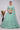 Net Fabric Sea Green Color Excellent Lehenga With Sequins Work