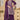 Purple Color Gorgeous Embroidered Chinon Fabric Palazzo Suit