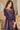 Solid Georgette Fabric Embroidered Work On Palazzo Suit In Purple Color