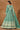 Embroidered Cyan Readymade Long Anarkali Style Gown With Dupatta