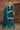 Chinon Palazzo Salwar Suit In Teal Color