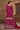 Magenta Color Chinon Fabric Palazzo Suit