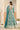 Embroidered Georgette Teal Function Wear Anarkali Suit
