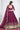 Art Silk Magenta Designer Embroidered Function Wear Lehenga