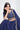 Art Silk Designer Blue Embroidered Function Wear Lehenga
