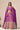 Elegant Purple Georgette Festive Wear Lehenga Choli