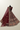 Radiant Maroon Color Wedding Look Velvet Bridal Lehenga