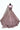 Pink Color Net Fabric Bridal Lehenga Choli With Embroidery Work