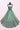 Sea Green Color Fascinating Sequins Embroidered Net Fabric Lehenga