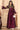 Wine Color Function Wear Luminous Readymade Gown In Art Silk Fabric