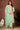 Excellent Organza Fabric Sea Green Color Readymade Salwar Suit