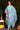 Organza Fabric Sky Blue Color Attractive Readymade Printed Salwar Suit