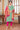 Banarasi Silk Fabric Sea Green Color Riveting Readymade Salwar Suit