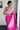 Georgette Fabric Excellent Pink Color Tow Tone Saree