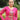 Bewitching Georgette Laheriya Printed Kutchi Patch Work Kurti In Pink Color