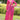 Bewitching Georgette Laheriya Printed Kutchi Patch Work Kurti In Pink Color