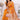Gleaming Organza Zari Weaving Saree In Orange Color