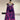 Organza Purple Floral Print Skirt With Designer Corset Top