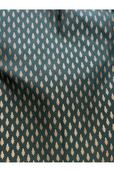 Jacquard Fabric Green Color Wedding Wear Readymade Men Stylish Peshawari Style Indo Western
