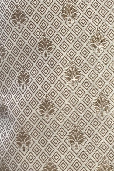 Jacquard Wedding Wear Attractive Readymade Men Peshawari Style Indo Western In Beige Color