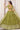 Engaging Green Color Net Fabric Embroidered Work Lehenga Choli