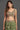 Incredible Sequins Work On Georgette Fabric Green Color Function Wear Readymade Lehenga
