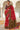Organza Fabric Sangeet Wear Red Color Weaving Work Saree With Heavy Embroidered Blouse