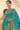 Wedding Wear Organza Fabric Cyan Color Weaving Work Saree With Heavy Embroidered Blouse