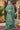 Teal Green Georgette Digital Print Embroidered Palazzo Suit