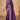 Purple Color Sequins Work Wedding Wear Banarasi Silk Fabric Saree