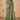 Wedding Wear Banarasi Silk Fabric Green Color Sequins Work Saree