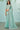Sea Green Color Embroidered Lace Border Work Organza Silk Fabric Sangeet Wear Saree