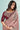 Embroidered Lace Border Work Pink Color Satin Silk Fabric Reception Wear Saree
