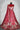 Sequins Work On Satin Silk Fabric Red Color Wonderful Bridal Lehenga