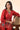 Exclusive Red Floral Print Designer Readymade Co Ord Set