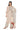 Beige Color Cotton Fabric Festive Wear Kurti With Palazzo Set