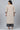 Casual Wear Crepe Fabric Plus Size Cream Color Kurti With Bottom